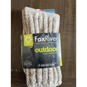 New Warm Fox River Classic Rag Wool Heavyweight Hike/Trek Trail Socks Medium